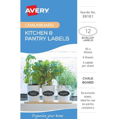 Avery Kitchen And Pantry Labels