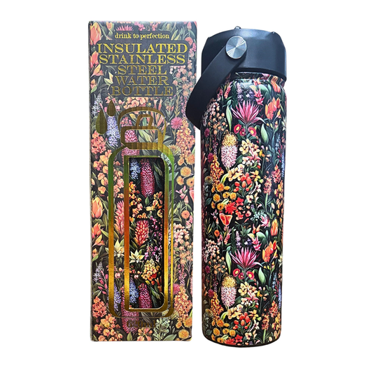 Water Bottle - Colourful Floral
