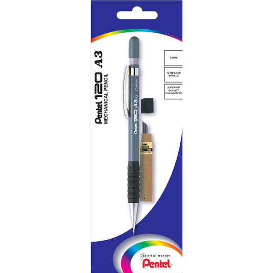 Pentel Drafting mechanical pencil 0.5mm +HB leads