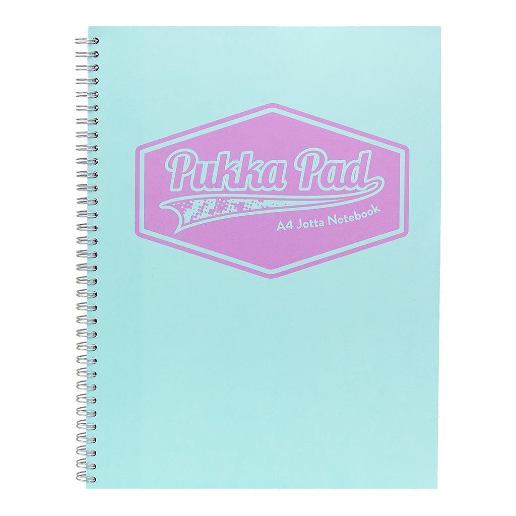 Pukka Pastel Jotta Notebook Spiral A4 Teal