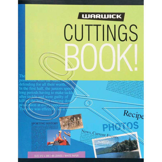 Warwick Scrapbook Cuttings Book 36 Leaf 395x312mm