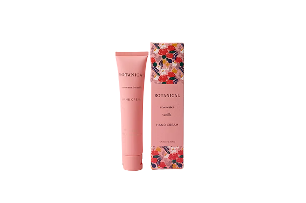 Botanical Hand Cream Rosewater & Vanilla