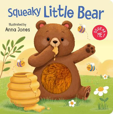 Squeaky Little Bear Plush Board