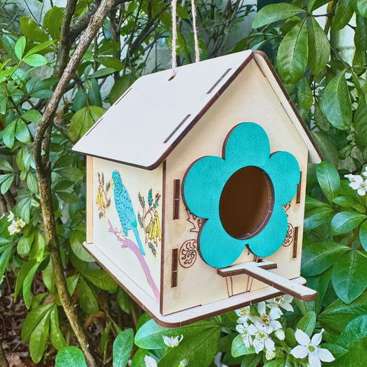 Make-Flower Bird House