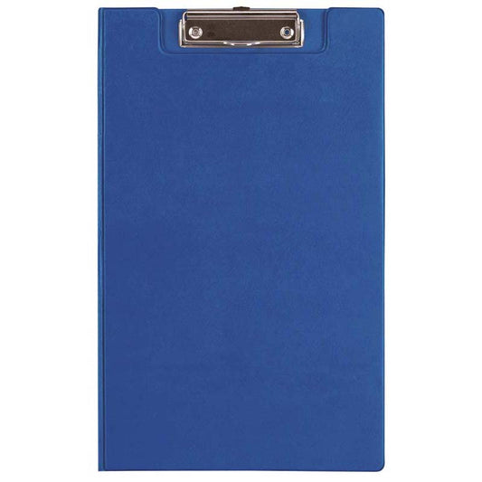 FM Clipboard  Pvc With Flap / Blue