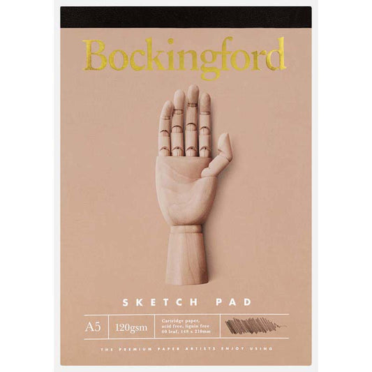 Bockingford Sketch pad A5 120gm  60 sheets