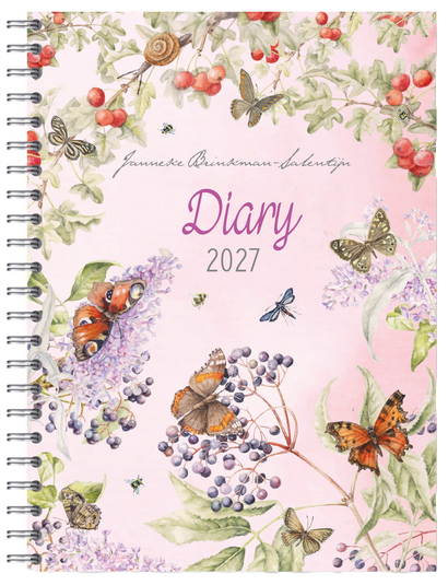 Collins Brinkman Diary flower Wtv Wiro  2027