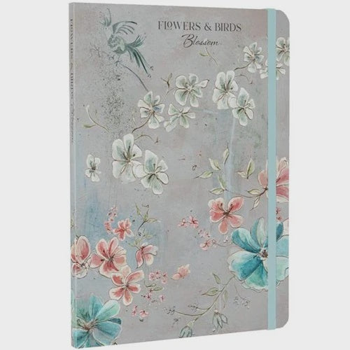 A5 Notebook Flowers & Birds Blossom