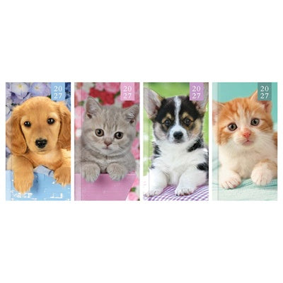 Slim Diary Kittens and Puppies 2027