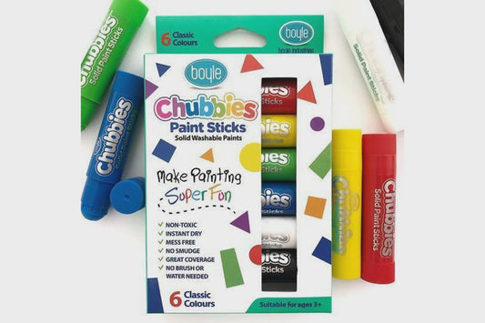 Boyle Chubbies Paint sticks set 6 Classic