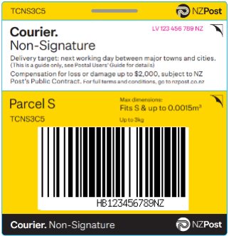 Prepaid Courier Ticket