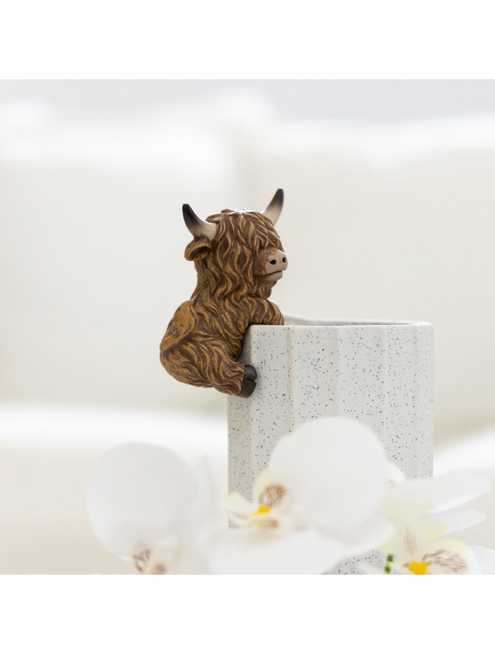 Saddle & Bloom Highland Cow Pot Hangers