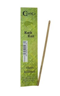 Crochet Hook Bamboo 4.00mm /15cm