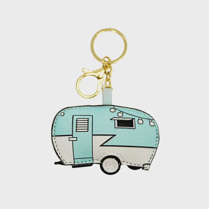Caravan Blue Caravan Keychain Bag Tag