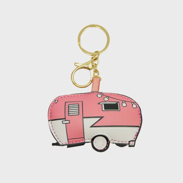 Caravan Pink Caravan Keychain Bag Tag