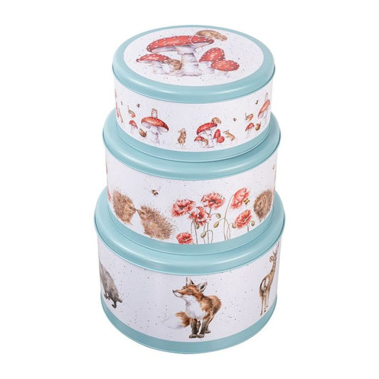 Country Set Cake Tin by Wrendale