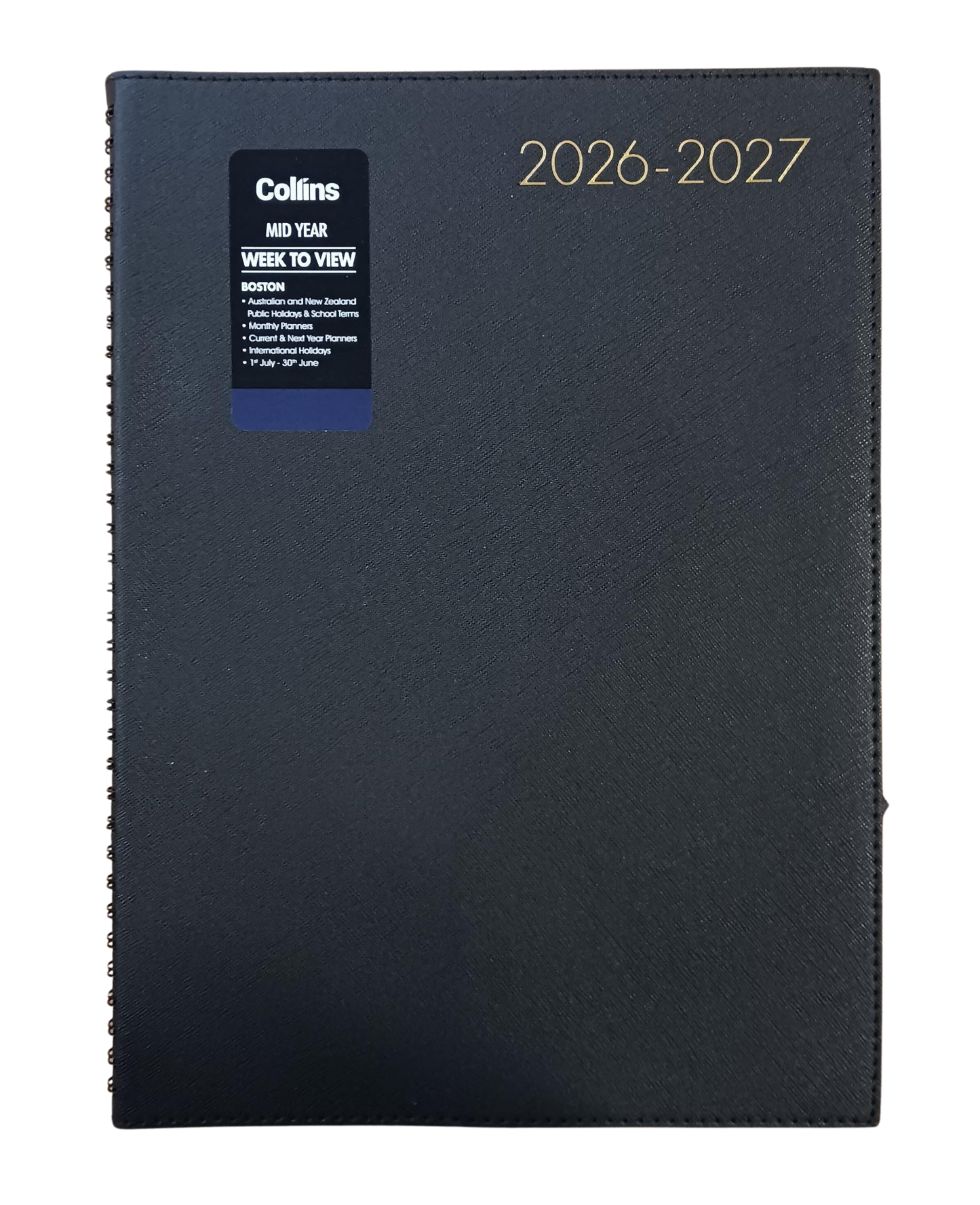Collins Diary Mid Year Boston A43 week to  view 2026/2027