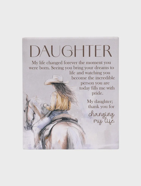 Saddle & Bloom Daughter Verse