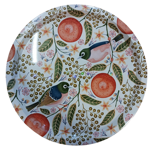 Waxeyes & Mandarins Tray