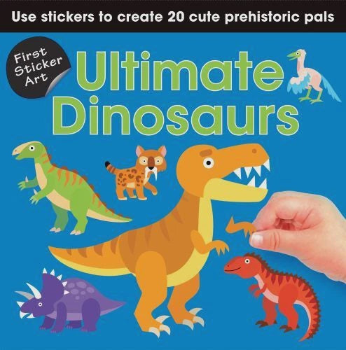 Ultimate Dinosaurs First Sticker Art