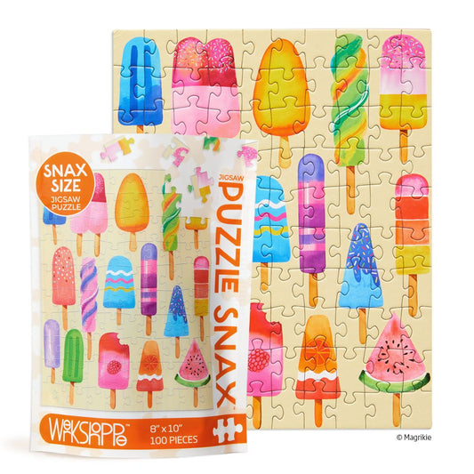 Puzzle Snax 100pc Puzzle - Popsicle Party