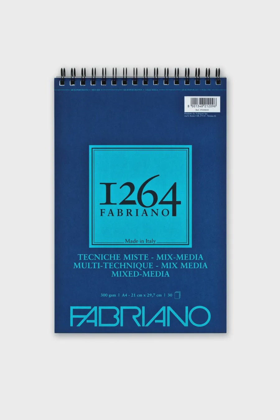 Fabriano 1264  Multi Media Spiral A4 -300gsm /30 sheets