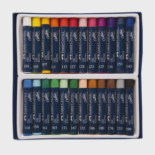 Faber Castell  Oil Pastel Assorted Colours 24Pce