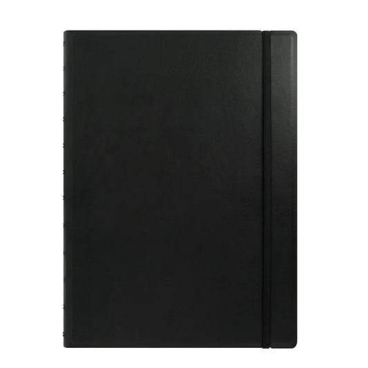 Filofax Notebook A4 Black Lined