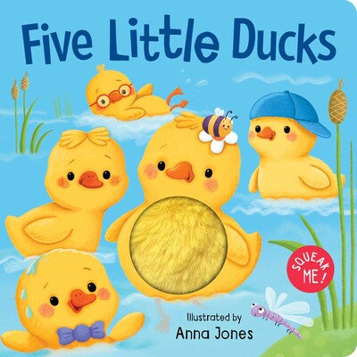 Squeak Me!: Five Little Ducks Squeaky -  Plush Board Book