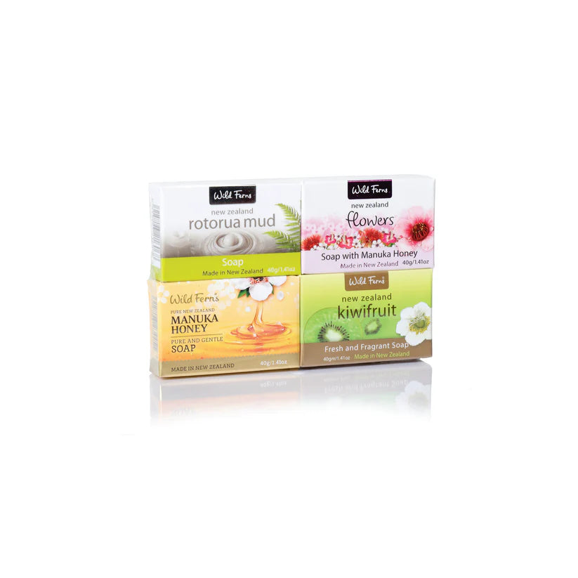 Wild Ferns Guest Soap 40g Pack of 4