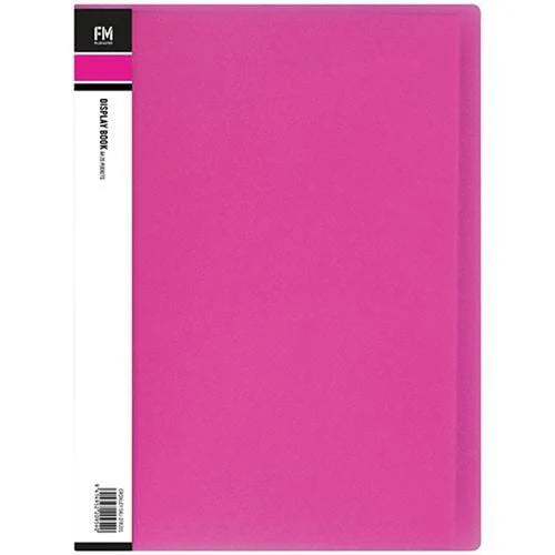 Display Book 20 Pkt Pink