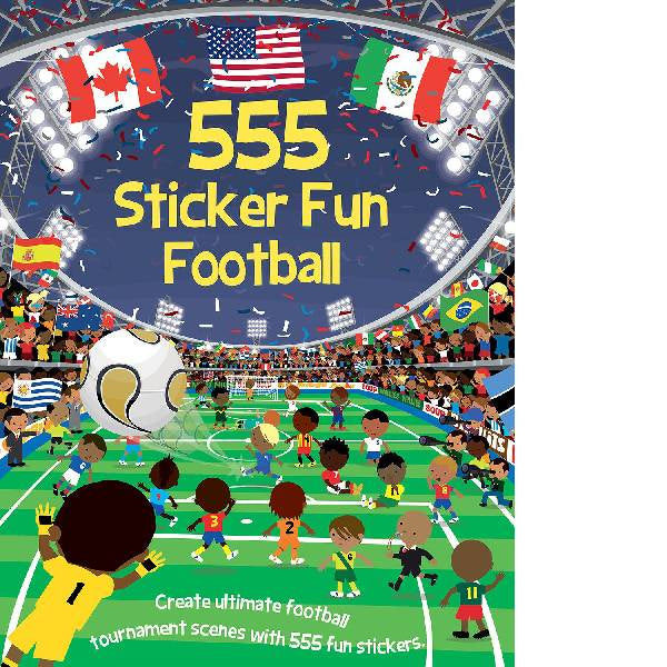 555 Sticker Fun Football