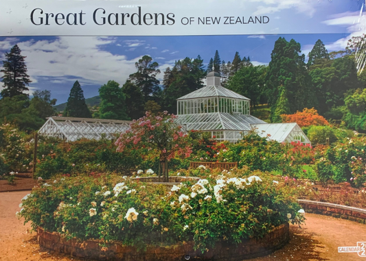 Calendar 2026 297x210mm Great Gardens of NZ