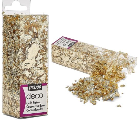 Pebeo Deco Flakes Gold