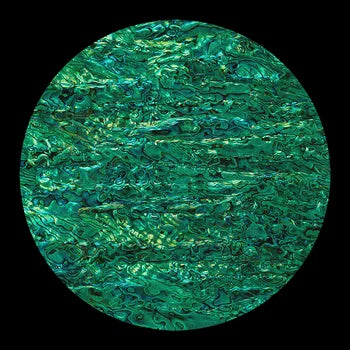 Shell Veneer Paua Emerald Green 50 x 100mm