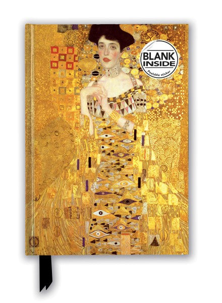 Gustav Klimt Foiled Blank Note Book