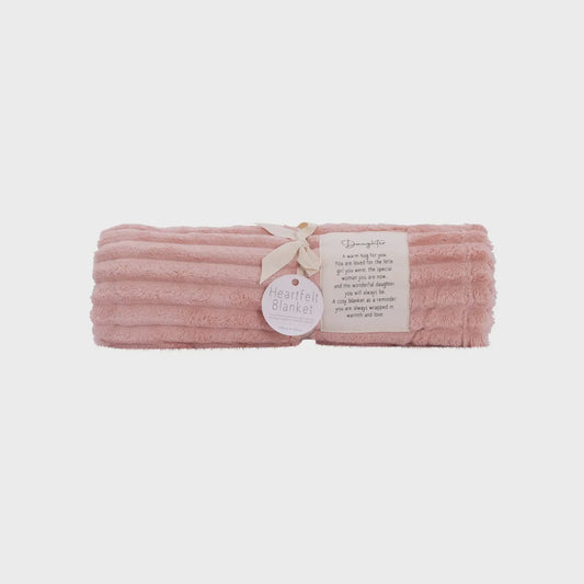 Heartfelt Daughter Blanket