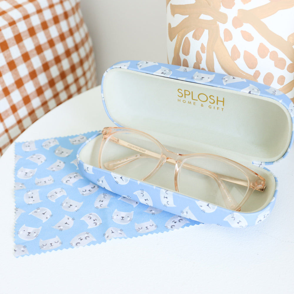 Glasses Case with Lens Cloth