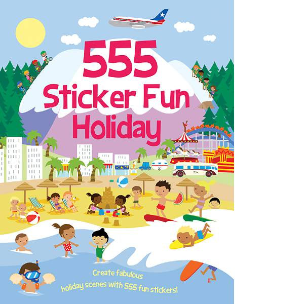 555 Sticker Fun Holiday