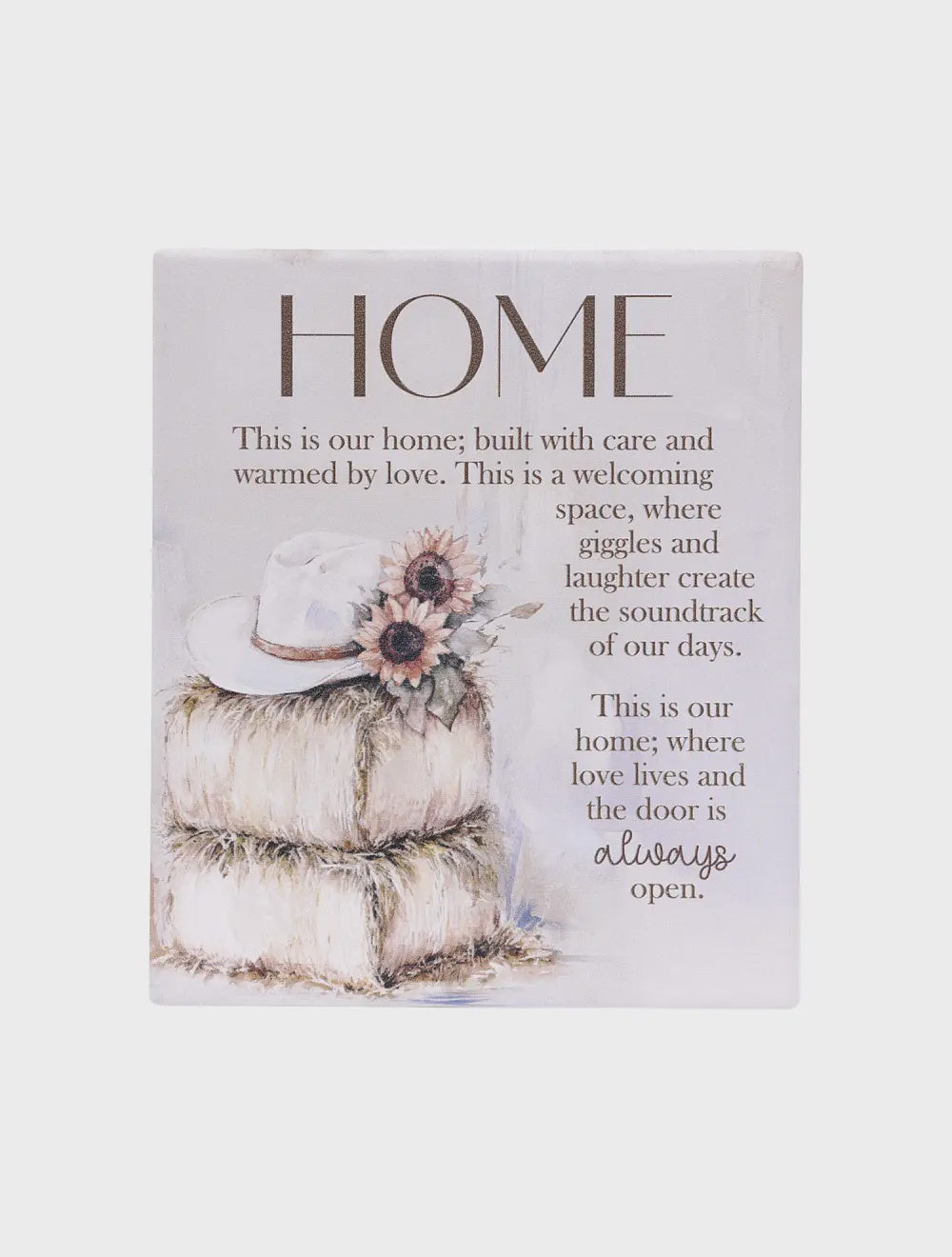 Saddle & Bloom Home Verse