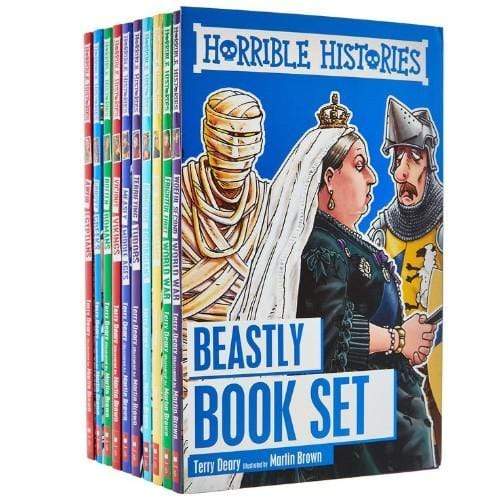 Horrible Histories Beastly 10 Book Box