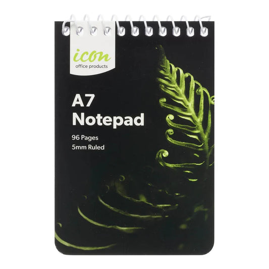 Icon A7 Notepad 96 Pgs 5Mm Ruled