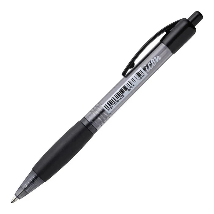 Okin Black Ballpoint With Grip