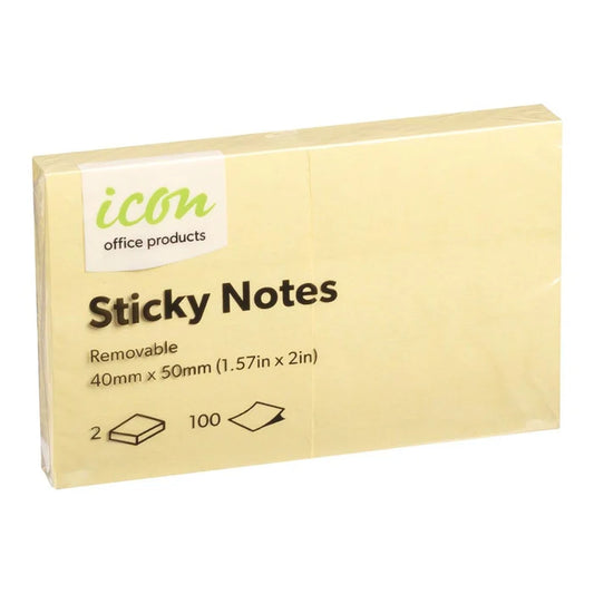 Icon Removable Sticky Notes