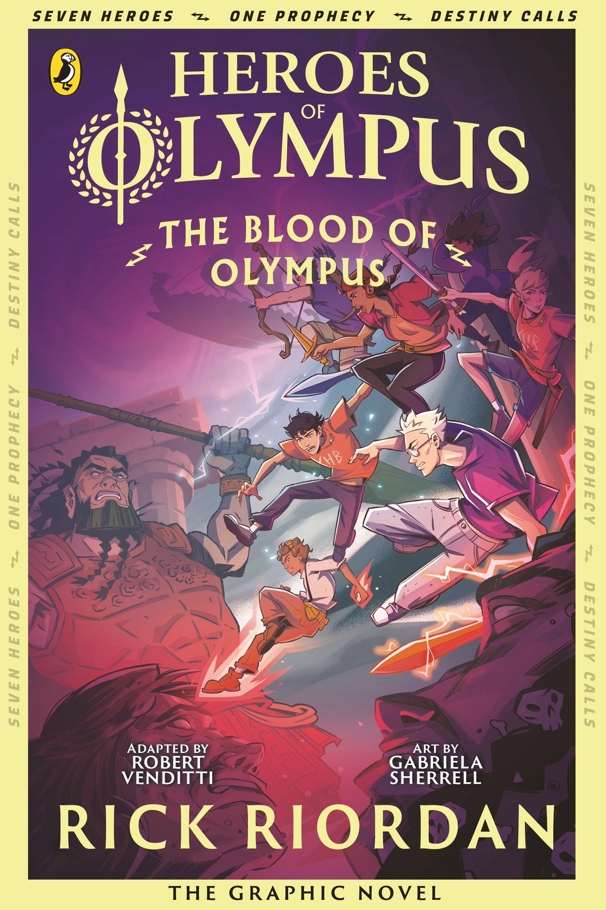 The Blood of Olympus: The Graphic Novel (Heroes of Olympus Book 5) By Rick Riordan