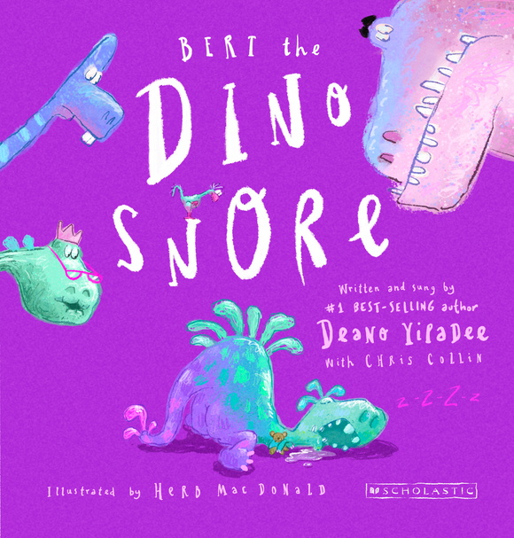 Bert the Dinosnore by Deano Yipadee