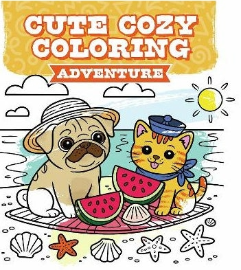 Cute Cozy Coloring: Adventure