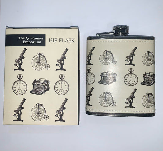 The Gentleman's Emporium Hip Flask  7oz