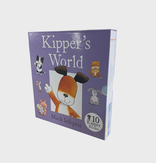 Kipper's World - Mick Inkpen By Box Set Containing 10 Children's Flats