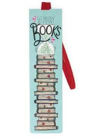 So Many Books Bookmark with Elastic